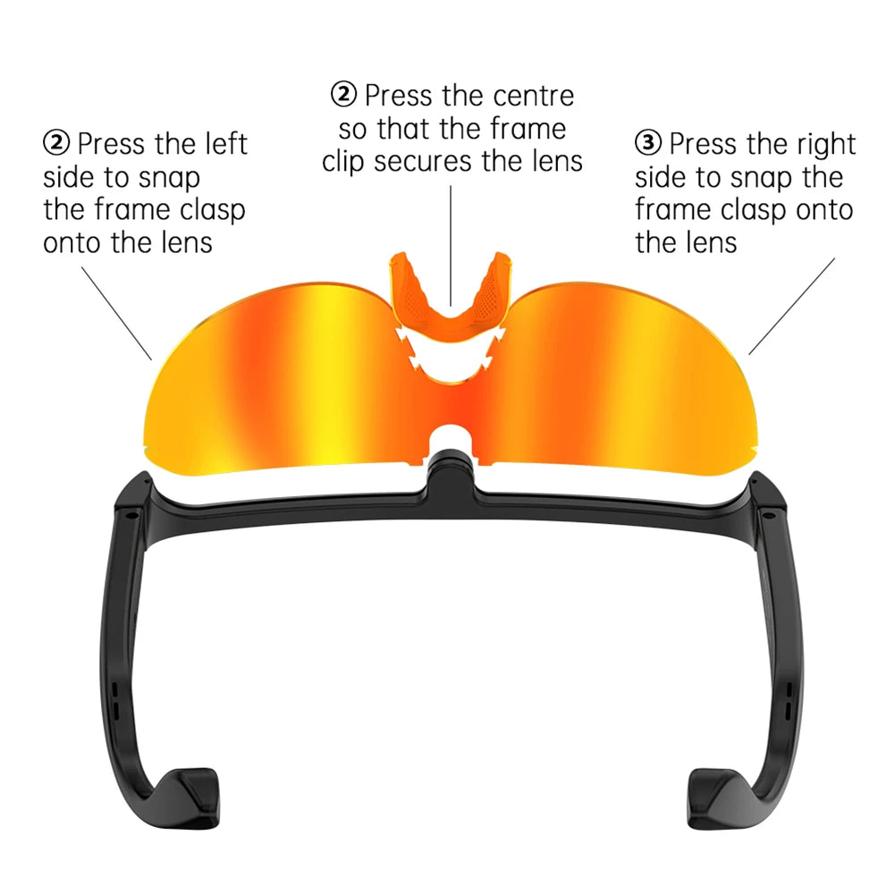 High Quality POV 4k Cinematic Camera Glasses